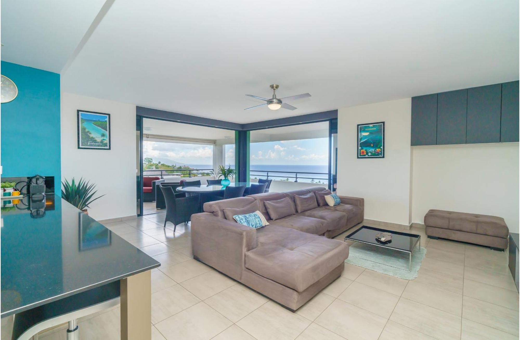 Kaili Ocean View Luxury 2Br Ac Throughout Fiber Wifi & Pool Papeete (Tahiti) Exterior foto