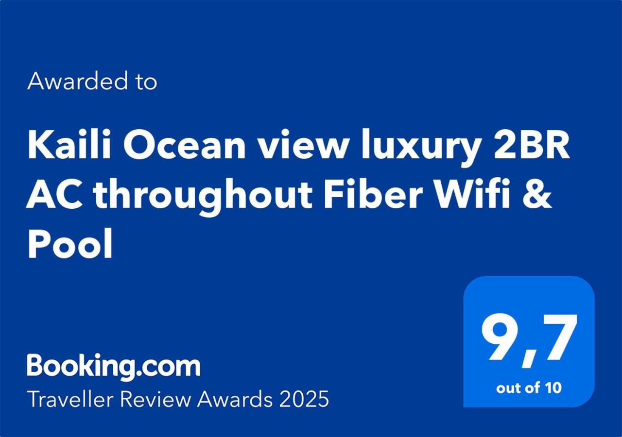 Kaili Ocean View Luxury 2Br Ac Throughout Fiber Wifi & Pool Papeete (Tahiti) Exterior foto